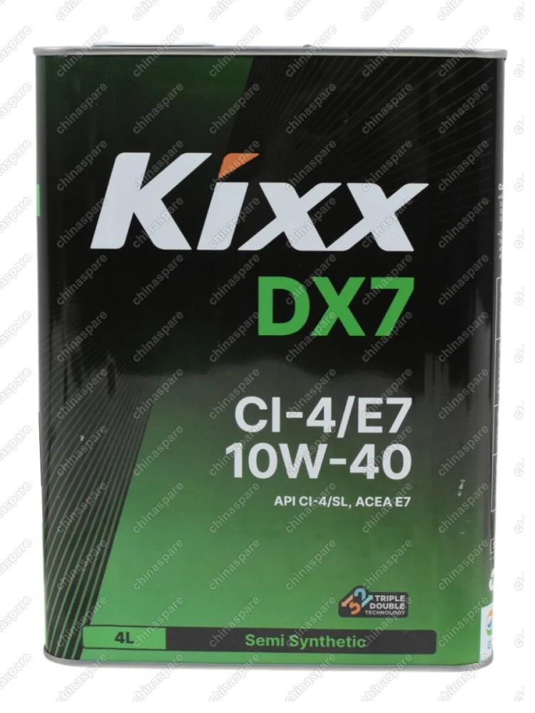 L206144TR1 Масло моторное Kixx DX7 CI-4/E7 10W-40 4л  мет.  синт.
