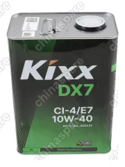 L206144TR1 Масло моторное Kixx DX7 CI-4/E7 10W-40 4л  мет.  синт.