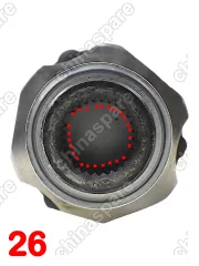 5CA02550X Привод передний правый (полуось) МКПП FAW X80 / Besturn X80 NEW — 5CA02550X