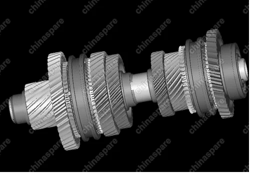 QR5231701500 Вал выходной в сборе Chery Cross Eastar