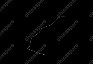 B143506110 Pipe assy - rr brake lh Chery Cross Eastar