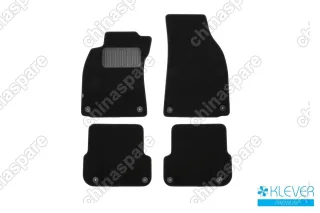 Коврики в салон Klever Premium AUDI A4 8E АКПП 2004-2008, сед., ун., 4 шт. (текстиль)