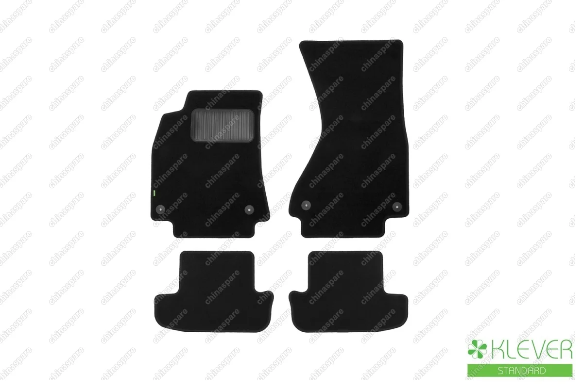 Коврики в салон Klever Standard AUDI A5 АКПП 2007-2015, куп., 4 шт. (текстиль)