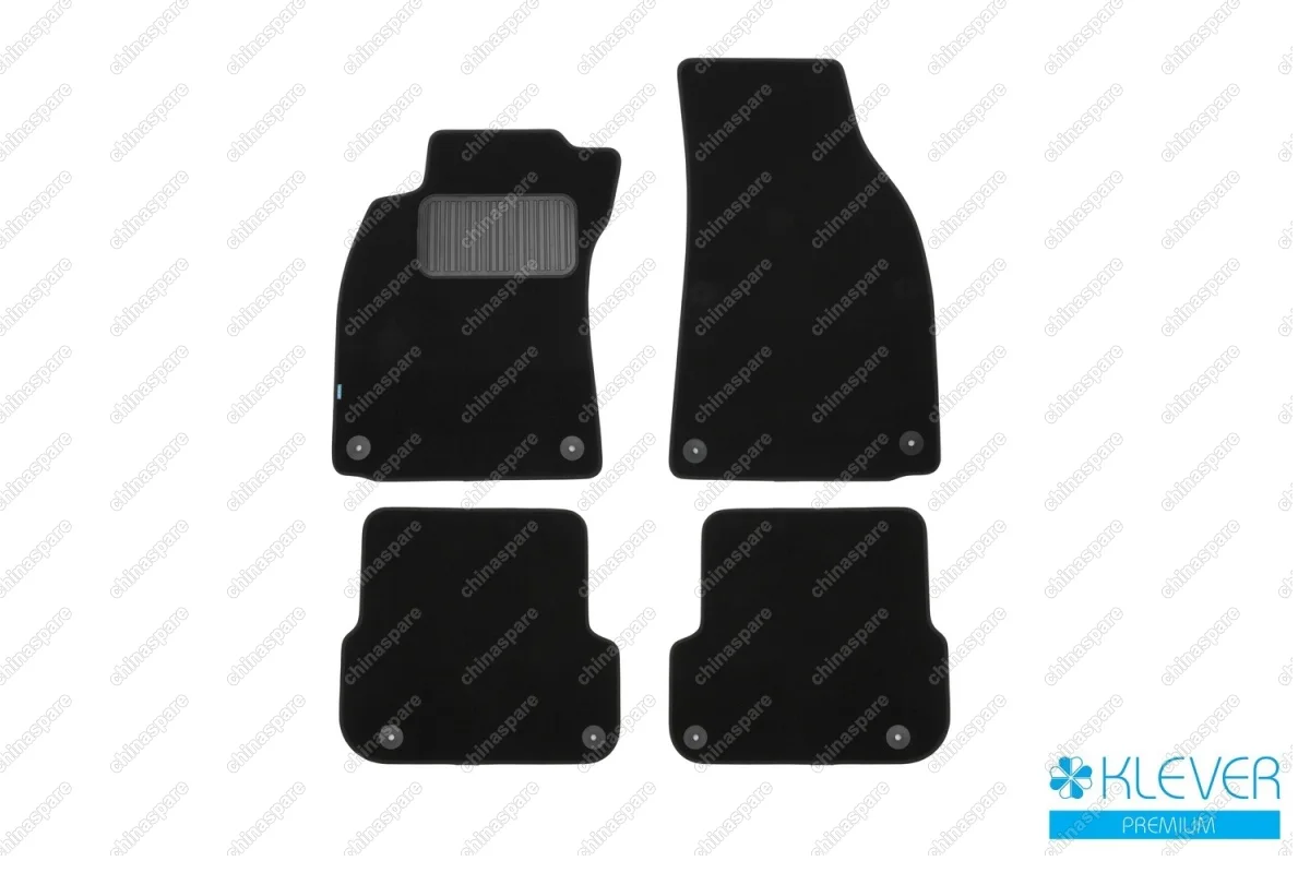 Коврики в салон Klever Premium AUDI A6 АКПП 2004-2011, сед., 4 шт. (текстиль)