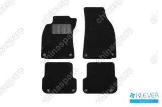 Коврики в салон Klever Premium AUDI A6 АКПП 2004-2011, сед., 4 шт. (текстиль)