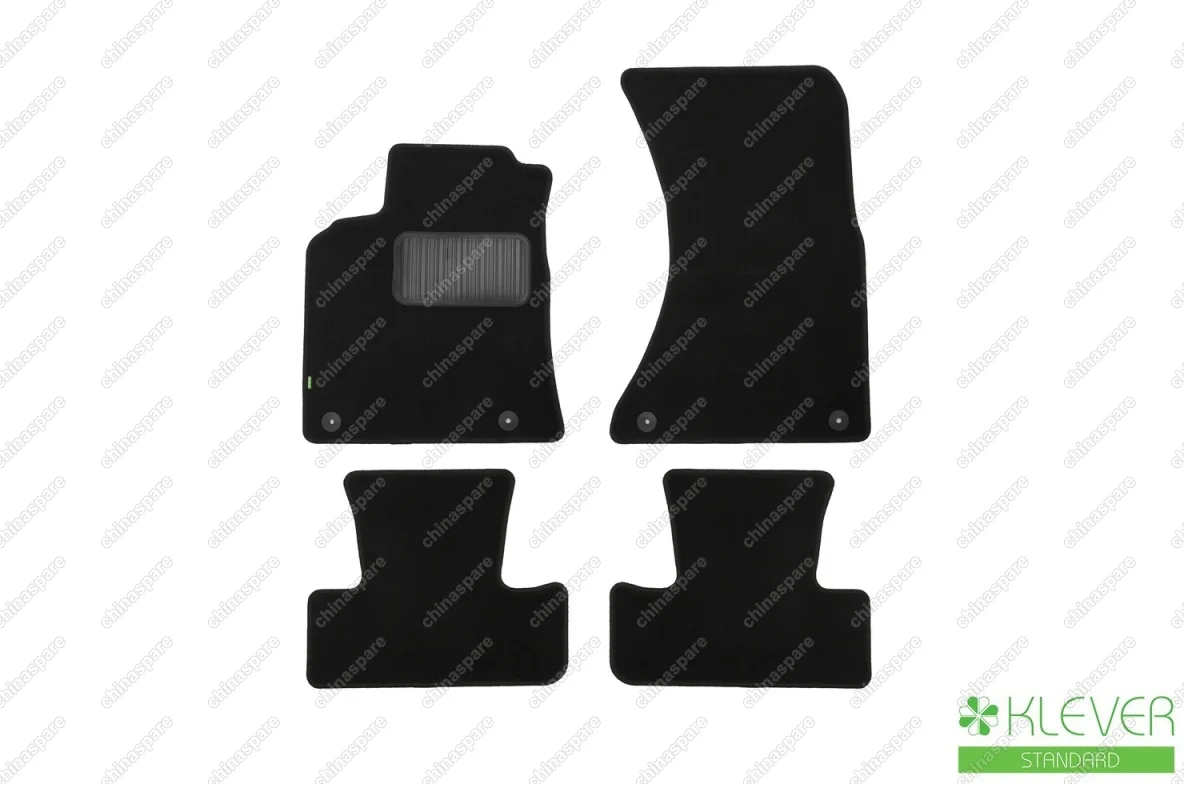 Коврики в салон Klever Standard AUDI Q5 АКПП 2008-2016, внед., 4 шт. (текстиль)