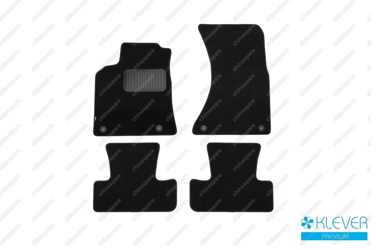 Коврики в салон Klever Premium AUDI Q5 АКПП 2008-2016, внед., 4 шт. (текстиль)