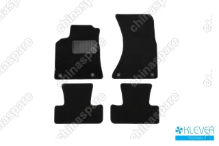 Коврики в салон Klever Premium AUDI Q5 АКПП 2008-2016, внед., 4 шт. (текстиль)