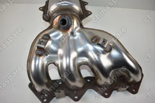 Коллектор выпускной с катализатором Chery Tiggo 2.4, Eastar 4G64