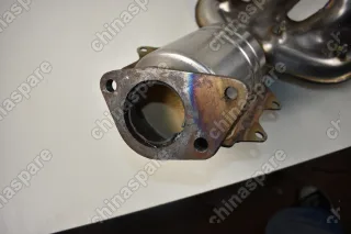 Коллектор выпускной с катализатором Chery Tiggo 2.4, Eastar 4G64