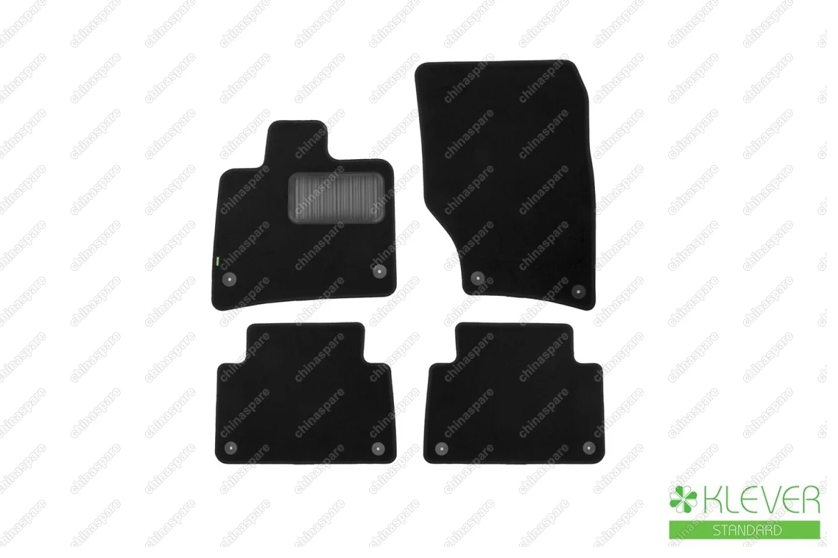 Коврики в салон Klever Standard AUDI Q7 2010-2015, внед., 4 шт. (текстиль)