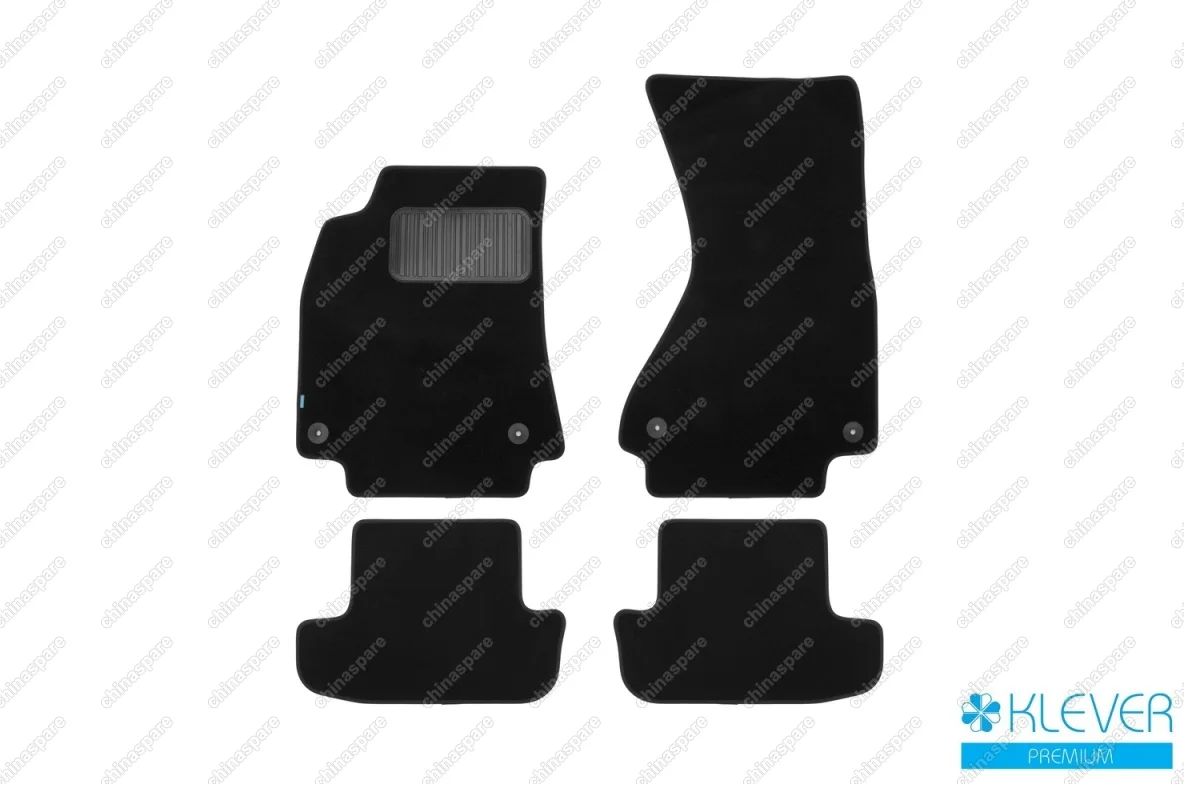 Коврики в салон Klever Premium AUDI RS5 АКПП  2007->, куп., 4 шт. (текстиль)