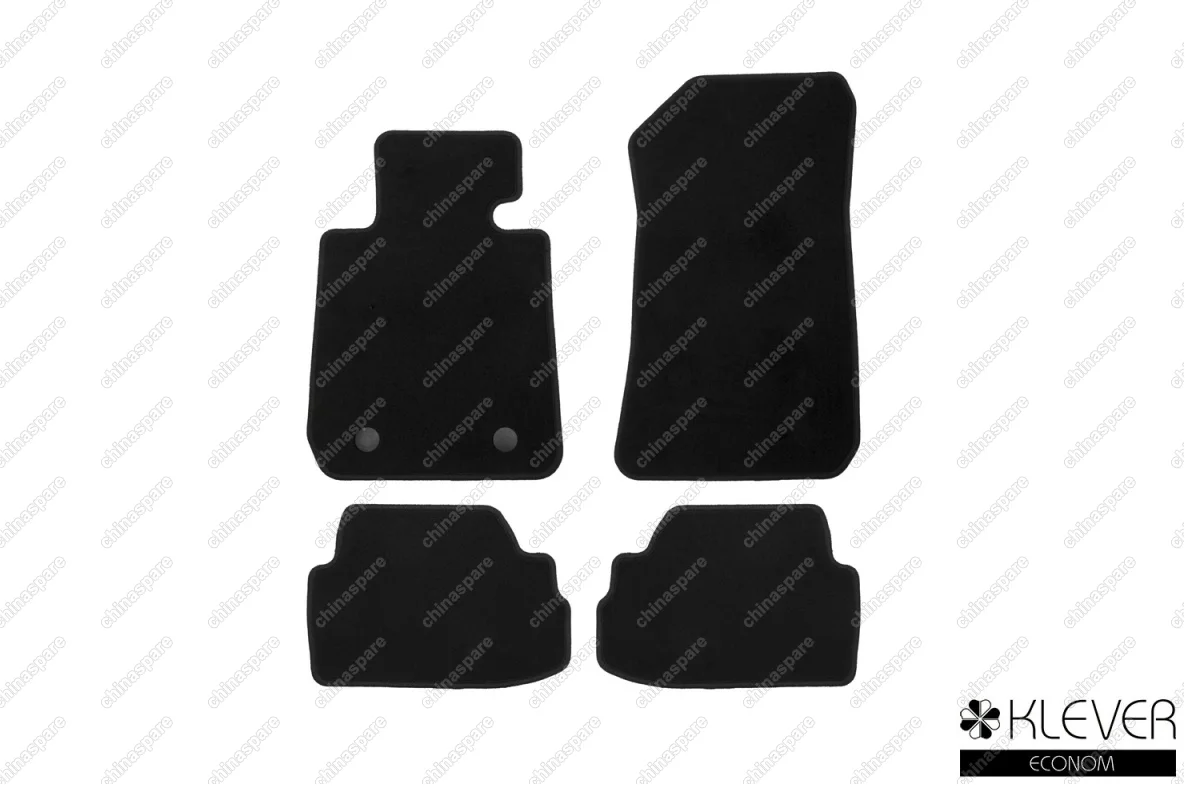 Коврики в салон Klever Econom BMW 1 3D E81 АКПП 2004-2011, хб., 4 шт. (текстиль)