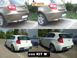 ТСУ для BMW Serie 1 E88 Cabrio 2004-2011/BMW Serie 1 E87 5D 2004-2011/BMW Serie 1 E82 Coupe 2004-2011/BMW Serie 1 E81 3D 2004-2011, тип шара: V