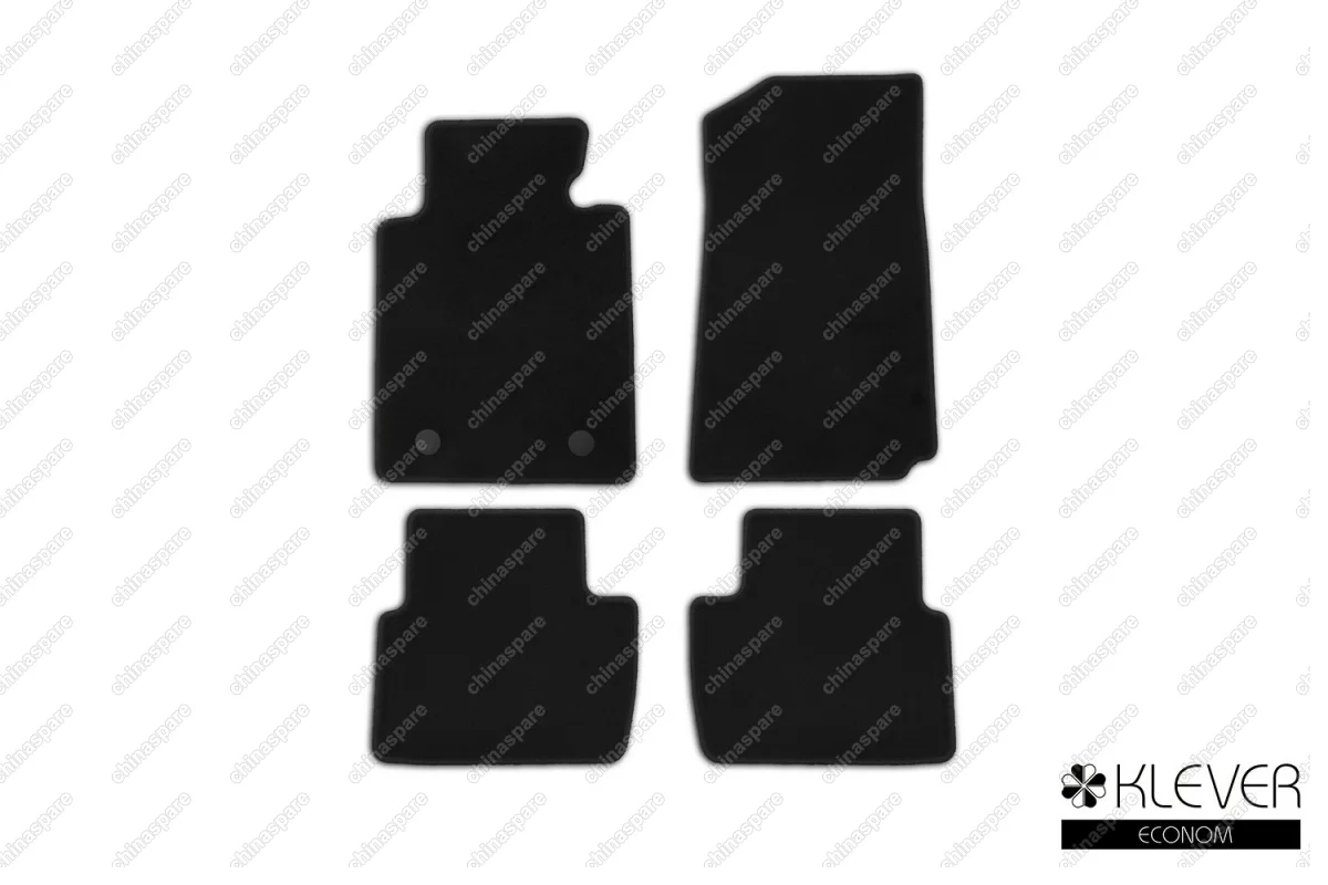 Коврики в салон Klever Econom BMW 3 E46 АКПП 1998-2005, сед., куп.,  4 шт. (текстиль)