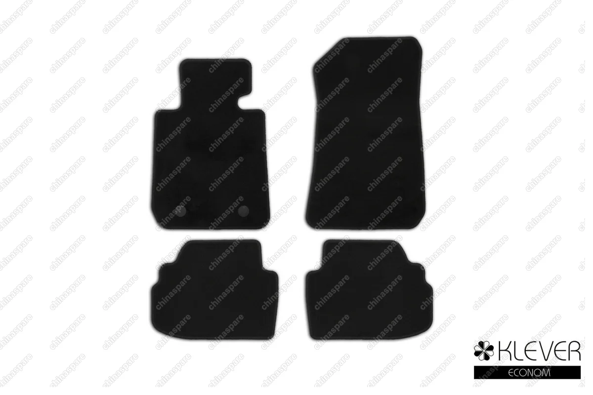Коврики в салон Klever Econom BMW 3 купе E92 АКПП 2006-2013 куп.,  4 шт. (текстиль)