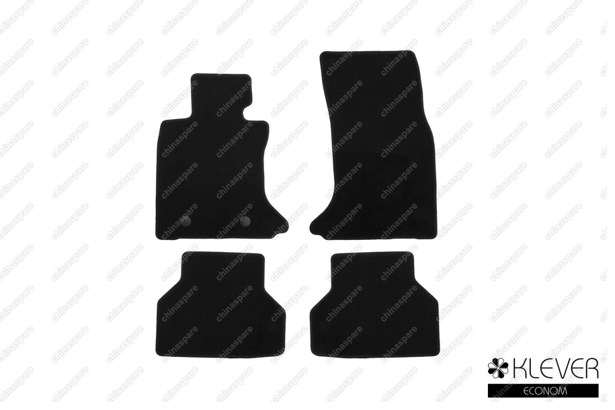Коврики в салон Klever Econom BMW 5 Е60 АКПП 2003-2010, сед., 4 шт. (текстиль)