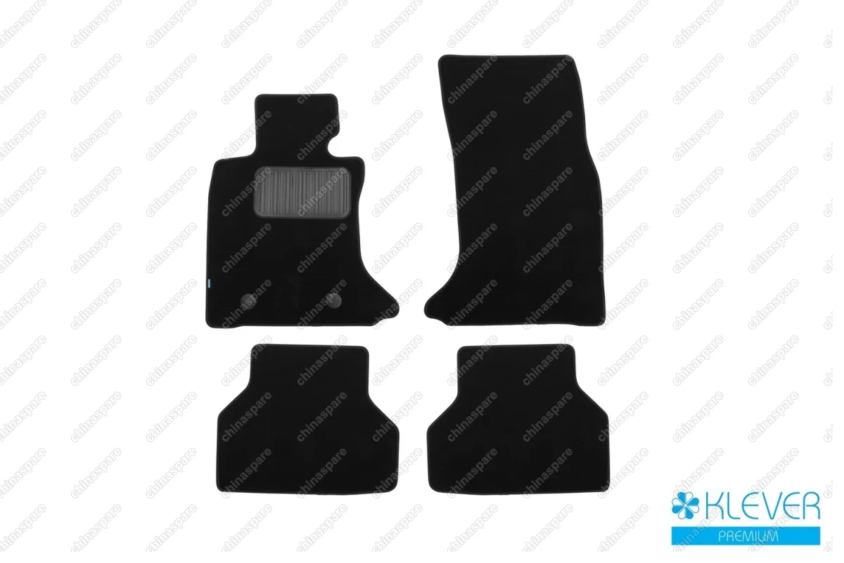 Коврики в салон Klever Premium BMW 5 Е60 АКПП 2003-2010, сед., 4 шт. (текстиль)