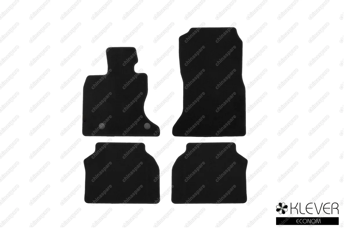 Коврики в салон Klever Econom BMW 5 GT F07 АКПП 2009->, хб., 4 шт. (текстиль)