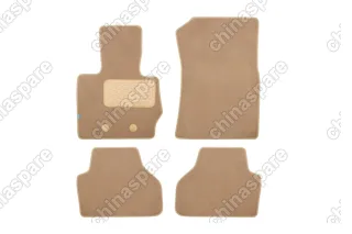 Коврики в салон Klever Premium BMW X4 F26 4WD, 2014-2017, кросс., 4 шт. (текстиль, бежевые)