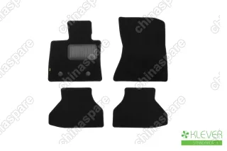 Коврики в салон Klever Standard BMW X6 Е71 АКПП 2008-2012, внед., 4 шт. (текстиль)