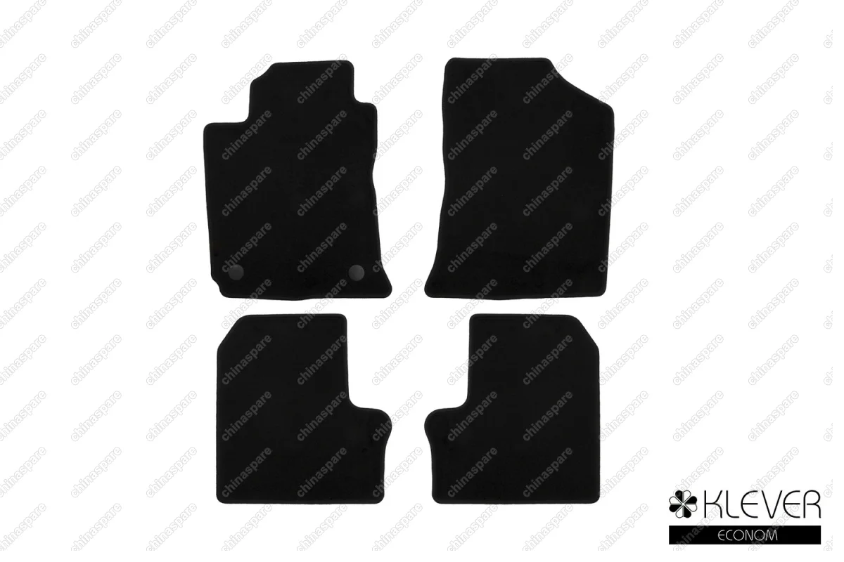 Коврики в салон Klever Econom BYD F-3 2005-2013, сед., 4 шт. (текстиль)