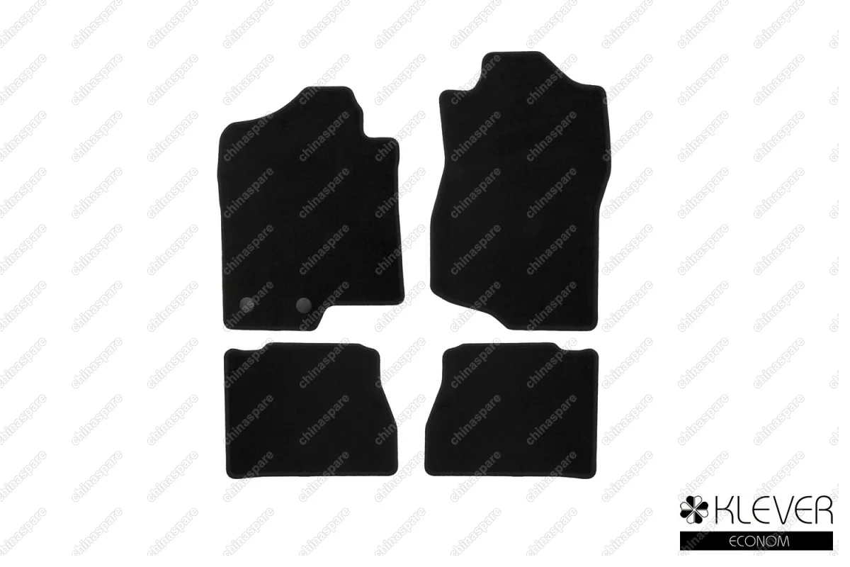 Коврики в салон Klever Econom CADILLAC Escalade 6 мест АКПП 2007-2014, внед., 4 шт. (текстиль)