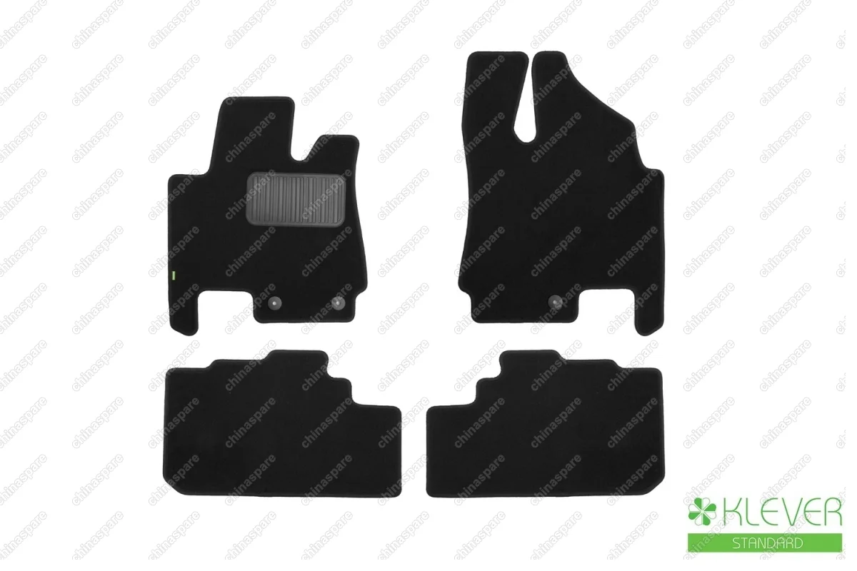 Коврики в салон Klever Standard CADILLAC SRX АКПП 2010->, внед., 4 шт. (текстиль)