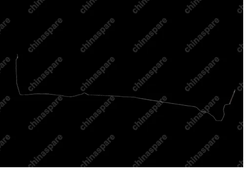 Трубка тормозная задн. лев. Chery Eastar