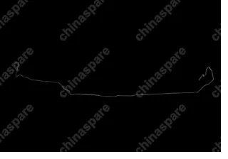 Трубка тормозная задн. прав. Chery Eastar