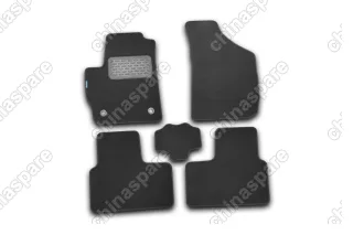 Коврики в салон CHERY Kimo 2008->, хб., 5 шт. (текстиль)