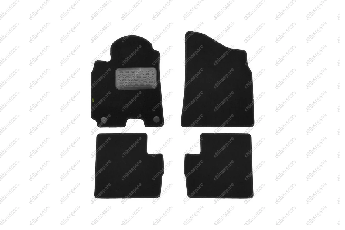 Коврики в салон Klever Standard CHERY Tiggo 2006->, кросс, 4 шт. (текстиль)