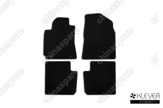 Коврики в салон Klever Econom CHERY Tiggo 3, 2017->, кросс, 4 шт. (текстиль)