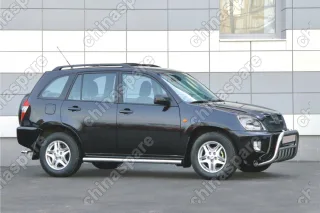 CTIG800374 Пороги труба d 60 (компл 2шт) "Cherry Tiggo" 2005 -, CTIG.80.0374