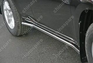 CTIG800375 Пороги труба d 42 (компл 2шт) "Cherry Tiggo" 2005 -, CTIG.80.0375