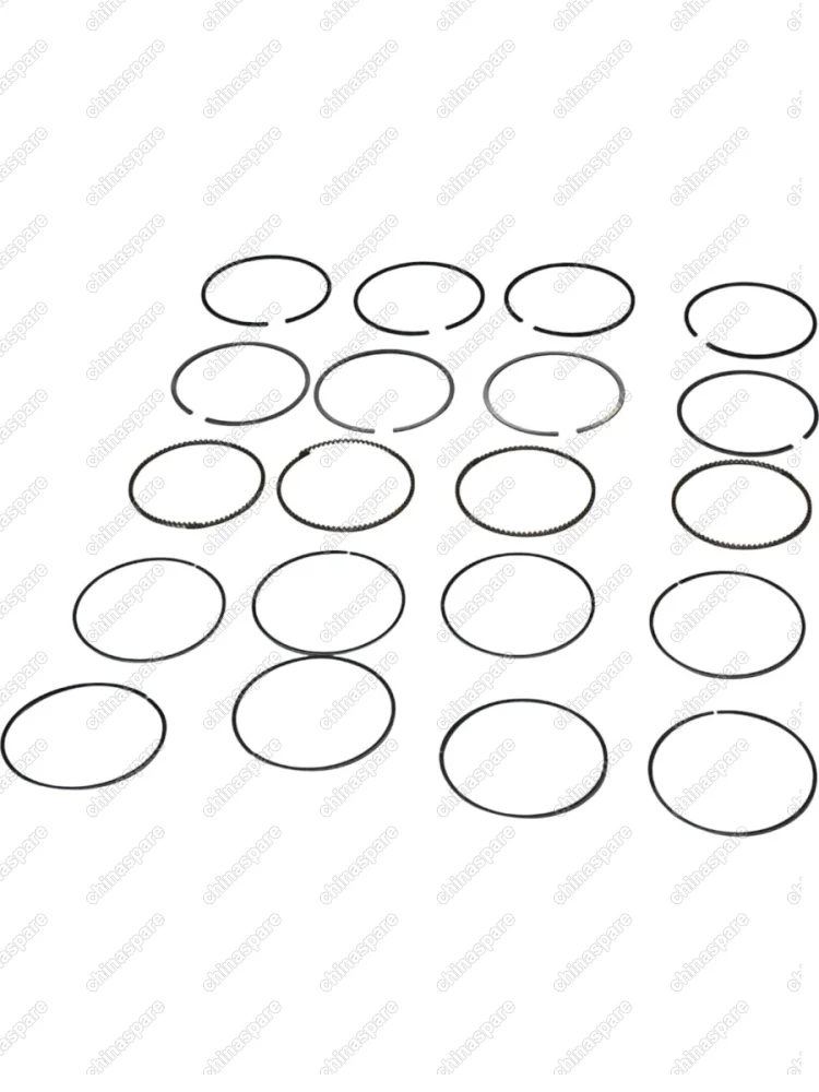Кольца поршневые (+0.25) Chery Fora, M11, Tiggo