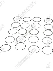 Кольца поршневые (+0.25) Chery Fora, M11, Tiggo