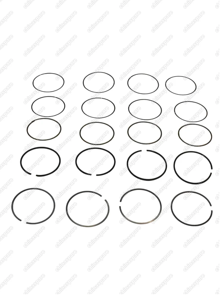 Кольца поршневые (R2, +0,50) Chery Fora, Tiggo
