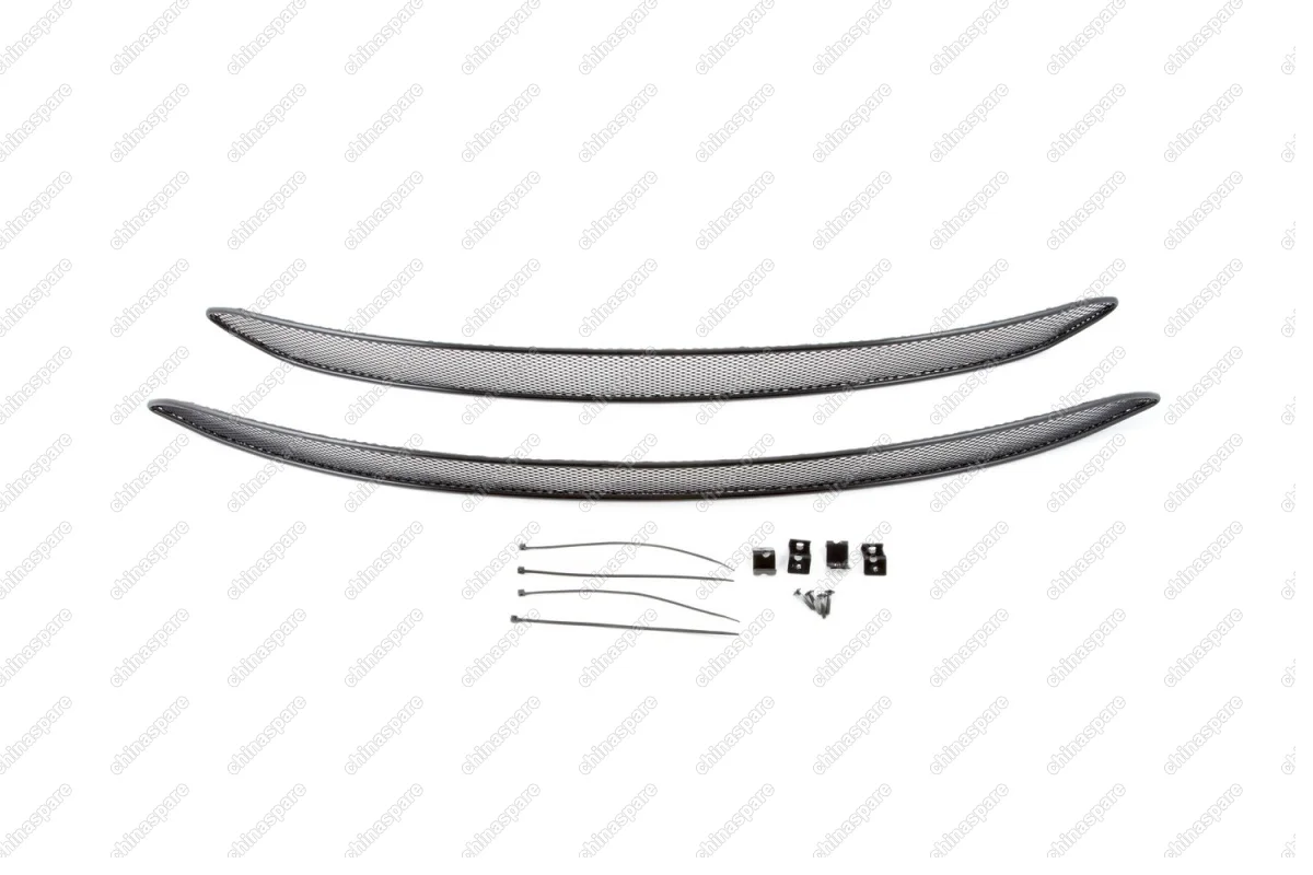 Сетка на бампер внешняя для CHERY Tiggo 5 2015-, 2 шт., черн., 10 мм