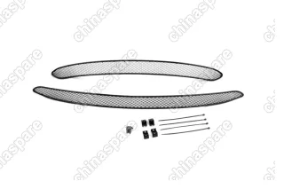 Сетка на бампер внешняя для CHERY Tiggo 5 2015-, 2 шт., черн., 15 мм