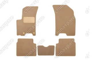 KLEVER04081822112kh Коврики в салон Klever Premium CHEVROLET Aveo 2012->, сед., хб., 5 шт. (текстиль, бежевые)