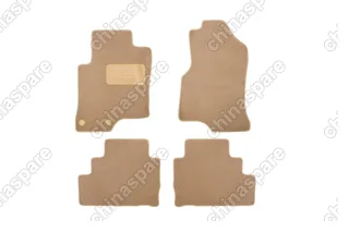 Коврики в салон Klever Premium CHEVROLET Captiva 2006-2011, внед., 4 шт. (текстиль, бежевые)