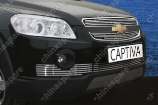 Декоративные элементы воздухозаборника (3 элемента) "Chevrolet Captiva" 2006-2012, CCAP.96.2983