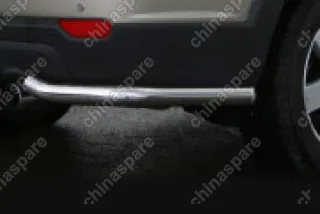 Защита заднего бампера "уголки" d 60 "Chevrolet Captiva" 2006-2012, CCAP.76.0494