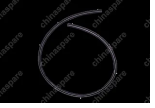 A215300541 Уплотнитель капота резиновый Chery Fora