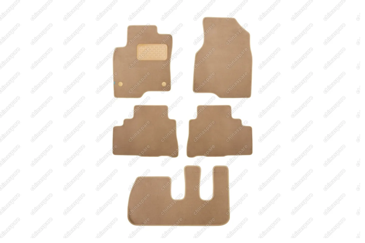 Коврики в салон Klever Premium CHEVROLET Captiva 2012->, внед., 5 шт. (текстиль, бежевые)