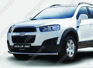 Защита переднего бампера труба d60,Chevrolet Captiva 2012-2013, CCAP.48.1510