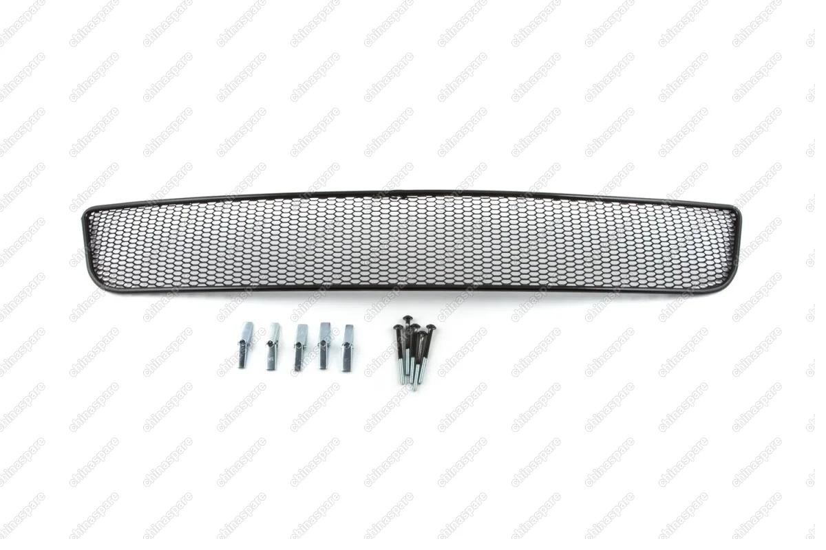 1090213201 Сетка на бампер внешняя для CHEVROLET Cobalt 2013->, черн., 20 мм (сота)