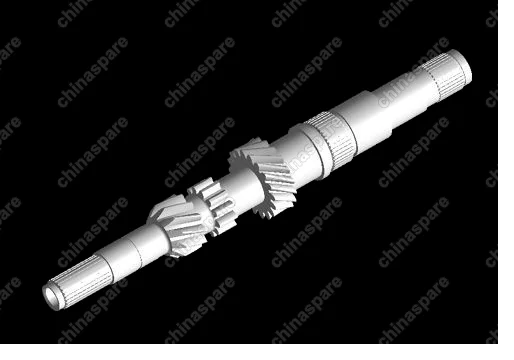 Вал кпп вторичный Chery Fora