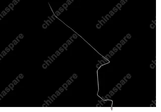 Трубка тормозная задняя левая Chery Fora